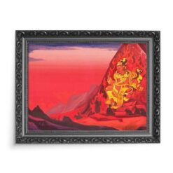 Nicholas Roerich Dowództwo Rigden Djapo 70x50 wydruk na płótnie CANVAS