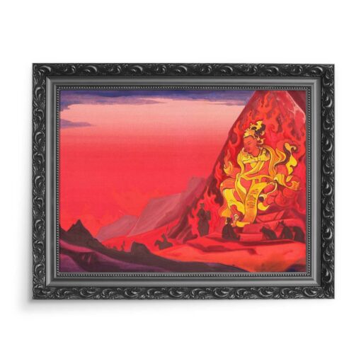 Nicholas Roerich Dowództwo Rigden Djapo 70x50 wydruk na płótnie CANVAS