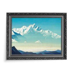 Nicholas Roerich Góra Pięciu Skarbów 70×50 wydruk na płótnie CANVAS