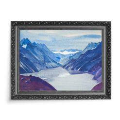 Nicholas Roerich Górskie jezioro 70×50 wydruk na płótnie CANVAS