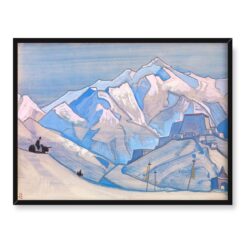 Nicholas Roerich Himalaje Święte góry 40x30