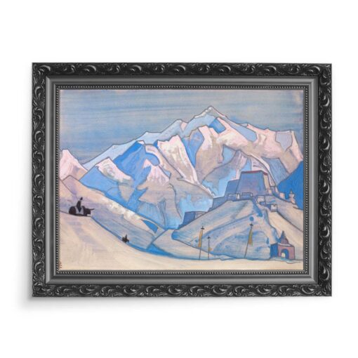 Nicholas Roerich Himalaje Święte góry 70x50 wydruk na płótnie CANVAS