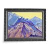 Nicholas Roerich Himalajski monastyr 70×50 wydruk na płótnie CANVAS
