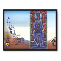 Nicholas Roerich Joanna d Arc 40x30