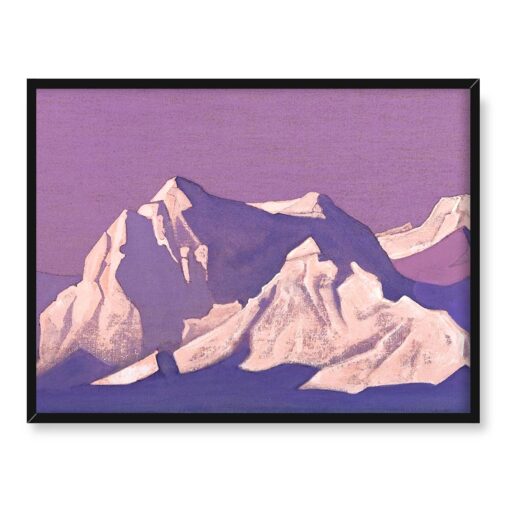 Nicholas Roerich Kanchenjunga 40x30