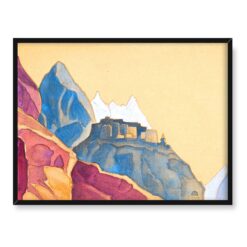 Nicholas Roerich Klasztor buddyjski Kardang 40x30
