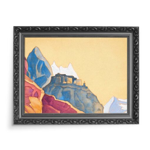 Nicholas Roerich Klasztor buddyjski Kardang 70x50 wydruk na płótnie CANVAS