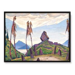 Nicholas Roerich Krąg rytualny 40x30