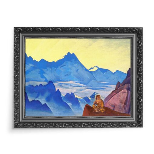 Nicholas Roerich Milarepa 70x50 wydruk na płótnie CANVAS