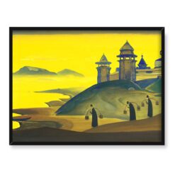 Nicholas Roerich Mnisi 40x30