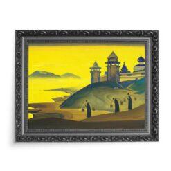 Nicholas Roerich Mnisi 70×50 wydruk na płótnie CANVAS