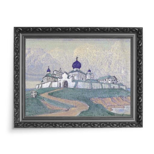 Nicholas Roerich Monastyr 70x50 wydruk na płótnie CANVAS