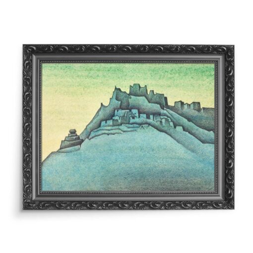 Nicholas Roerich Monastyr Lamayuru 70x50 wydruk na płótnie CANVAS