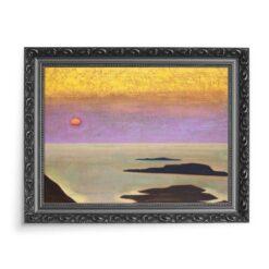 Nicholas Roerich Monhegan Maine 2 70×50 wydruk na płótnie CANVAS