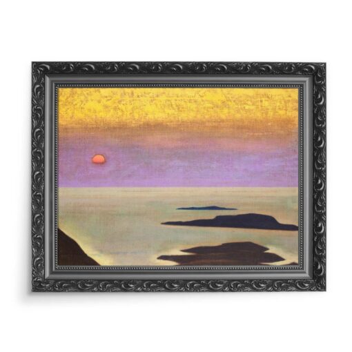 Nicholas Roerich Monhegan Maine 2 70x50 wydruk na płótnie CANVAS