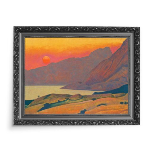 Nicholas Roerich Monhegan Maine 70x50 wydruk na płótnie CANVAS