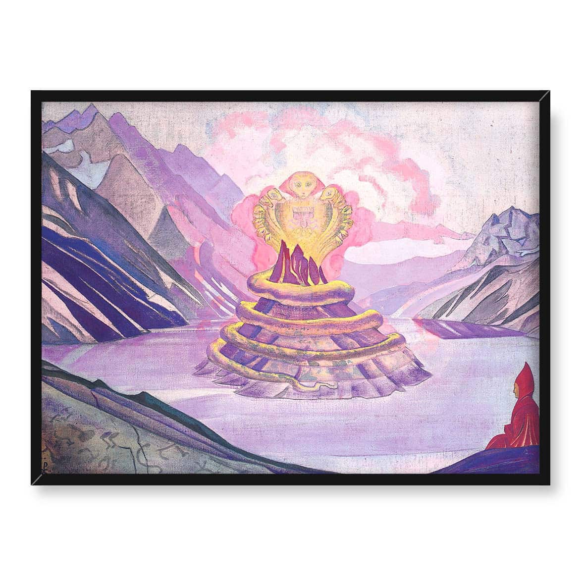 Nicholas Roerich Nagarjuna pogromca węża 40x30