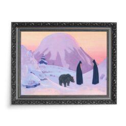 Nicholas Roerich Nie boimy się 70×50 wydruk na płótnie CANVAS