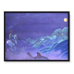 Nicholas Roerich Oirot posłaniec 40×30