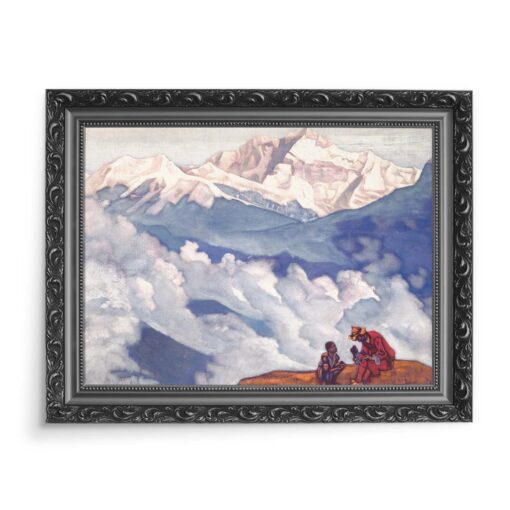 Nicholas Roerich Perła Poszukiwania 70x50 wydruk na płótnie CANVAS