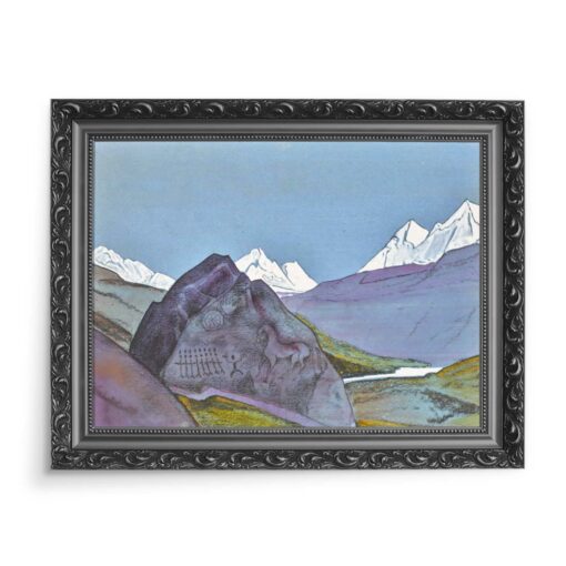 Nicholas Roerich Rumak Ghesser Khana 70x50 wydruk na płótnie CANVAS