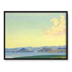 Nicholas Roerich Rycerz poranka 40×30