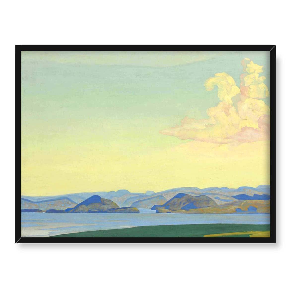 Nicholas Roerich Rycerz poranka 40x30 w RAMIE