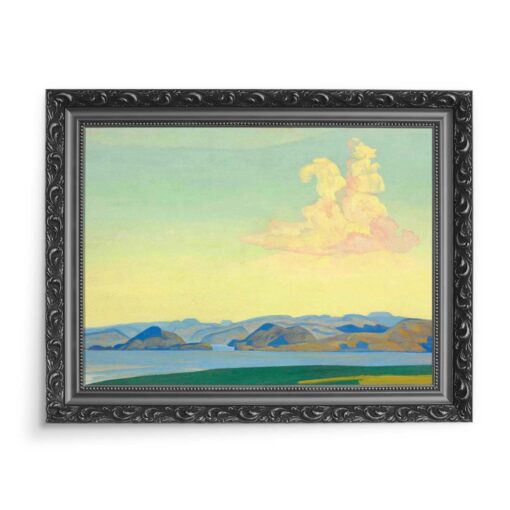 Nicholas Roerich Rycerz poranka 70x50 wydruk na płótnie CANVAS