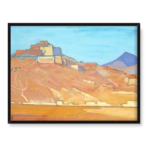 Nicholas Roerich Świątynie i cytadela 40x30