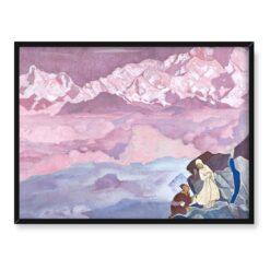 Nicholas Roerich Ta która prowadzi 40×30