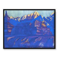 Nicholas Roerich Tsong Kha Pa 40×30