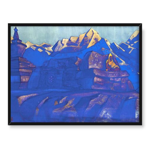 Nicholas Roerich Tsong Kha Pa 40x30