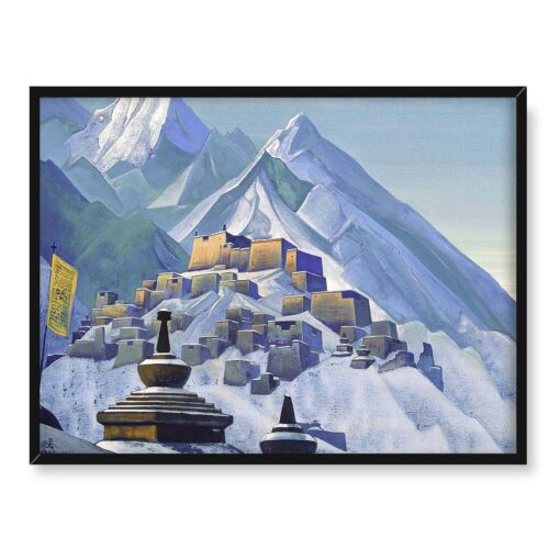 Nicholas Roerich Tybet Himalaje 40x30