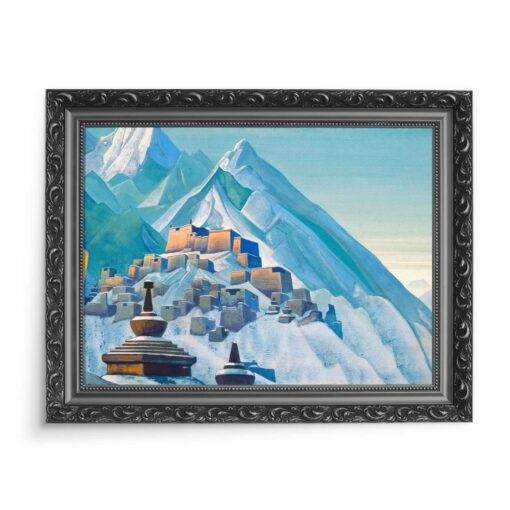 Nicholas Roerich Tybet Himalaje 70x50 wydruk na płótnie CANVAS