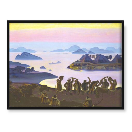 Nicholas Roerich Zew słońca 40x30