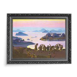 Nicholas Roerich Zew słońca 70×50 wydruk na płótnie CANVAS