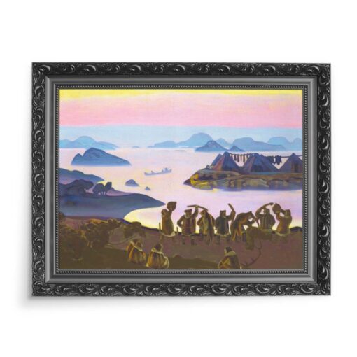 Nicholas Roerich Zew słońca 70x50 wydruk na płótnie CANVAS