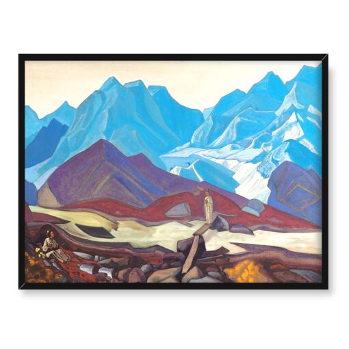 Nicholas Roerich Zza światów 40x30