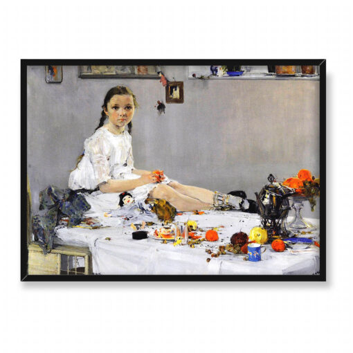 Nicolai Fechin Portret Varyi Adoratskiej 70x50