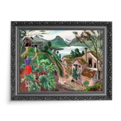 Nikolai Astrup Rabarbar i młoda dziewczyna 70x50 wydruk na płótnie CANVAS