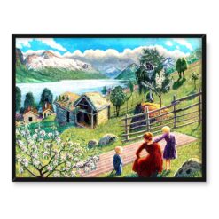 Nikolai Astrup Sandalstrand 40x30