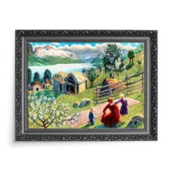 Nikolai Astrup Sandalstrand 70x50 wydruk na płótnie CANVAS