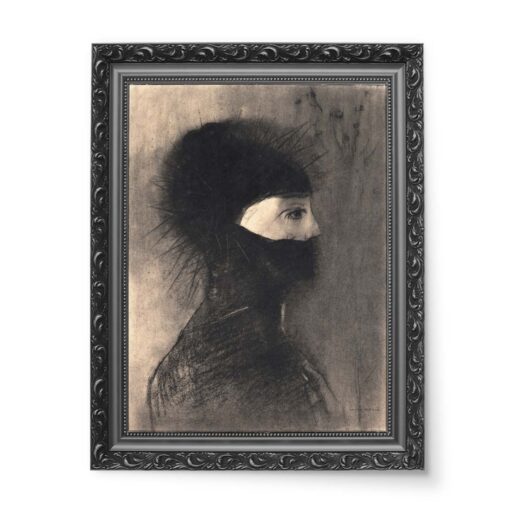 Odilon Redon Armor v2 50x70 wydruk na płótnie CANVAS