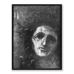 Odilon Redon Chrystus 30x40