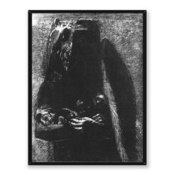 Odilon Redon Diabeł 30x40