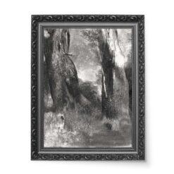 Odilon Redon Drzewa 50×70 wydruk na płótnie CANVAS