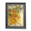 Odilon Redon Dwie młode dziewczyny wśród kwiatów 50×70 wydruk na płótnie CANVAS