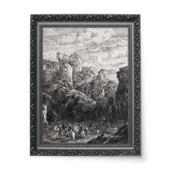 Odilon Redon Jezus Chrystus 50×70 wydruk na płótnie CANVAS