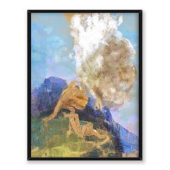 Odilon Redon Kain i Abel 30x40