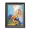 Odilon Redon Kain i Abel 50×70 wydruk na płótnie CANVAS